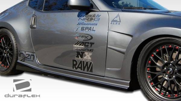 Nissan 370Z Duraflex N-1 Side Skirts Rocker Panels - 2 Piece - 105905 thumbnail 3