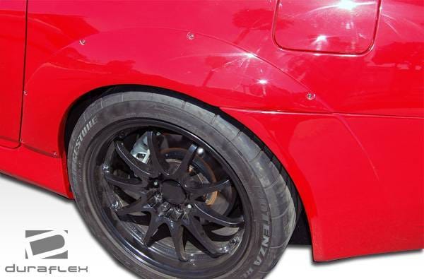 Honda S2000 Duraflex A-Sport Rear Fender Flares - 4 Piece - 105922 thumbnail 3