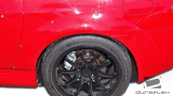 Honda S2000 Duraflex A-Sport Rear Fender Flares - 4 Piece - 105922 thumbnail 4