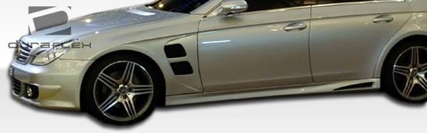 Mercedes-Benz CLS Duraflex LR-S Side Skirts Rocker Panels - 2 Piece - 105943 thumbnail 2