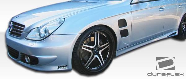 Mercedes-Benz CLS Duraflex LR-S Side Skirts Rocker Panels - 2 Piece - 105943 thumbnail 4