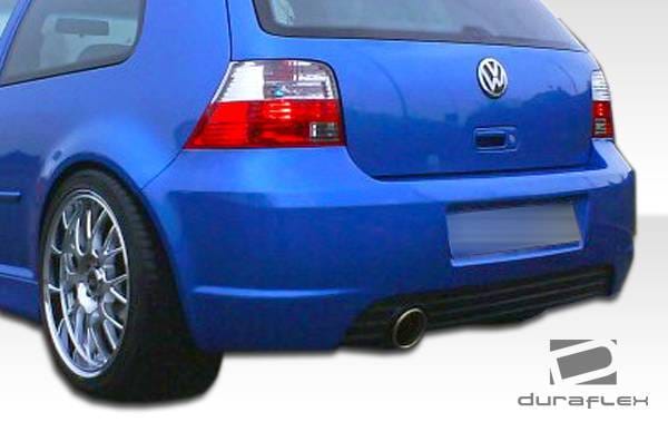 Volkswagen Golf GTI Duraflex RXS Rear Bumper Cover - 1 Piece - 105968 thumbnail 4