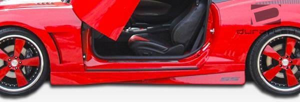 Chevrolet Camaro Duraflex Racer Side Skirts Rocker Panels - 2 Piece - 105983 thumbnail 4