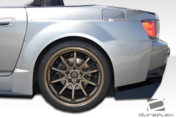 Honda S2000 Duraflex AM-S Wide Body Rear Fender Flares - 2 Piece - 106027 thumbnail 2
