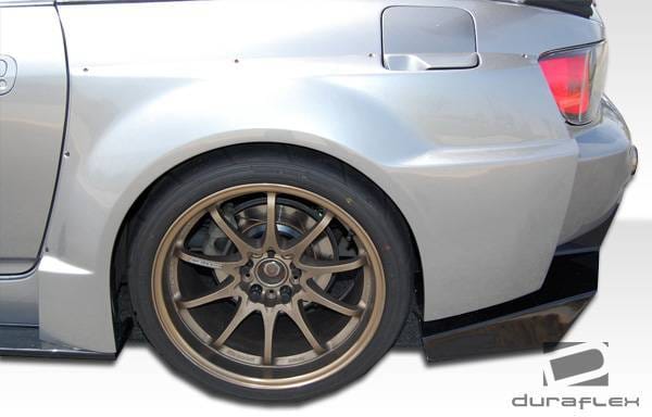 Honda S2000 Duraflex AM-S Wide Body Rear Fender Flares - 2 Piece - 106027 thumbnail 3