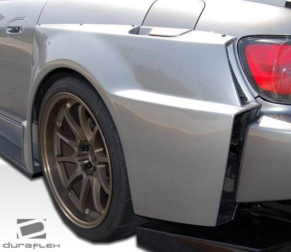 Honda S2000 Duraflex AM-S Wide Body Rear Fender Flares - 2 Piece - 106027 thumbnail 6