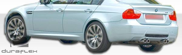 BMW 3 Series 4DR Duraflex M3 Look Side Skirts Rocker Panels - 2 Piece - 106078 thumbnail 4