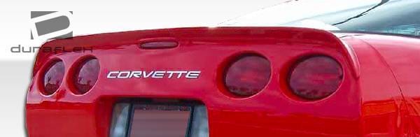 Chevrolet Corvette Duraflex S-Design Wing Trunk Lid Spoiler - 1 Piece - 106044 thumbnail 4