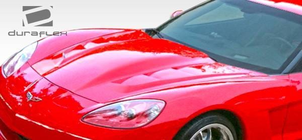 Chevrolet Corvette Duraflex H-Design Hood - 1 Piece - 106046 thumbnail 2