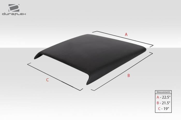 Universal Ram Air V.1 Duraflex Scoop 106353 thumbnail 5