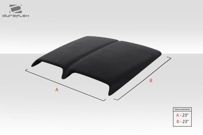 Universal Ram Air V.2 Duraflex Scoop 106355 thumbnail 4