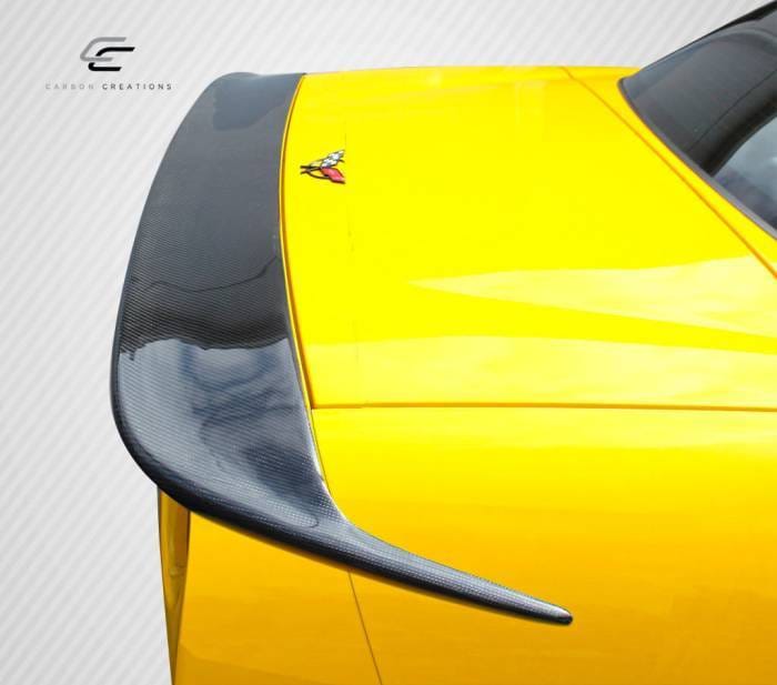 Chevrolet Corvette Carbon Creations CV-G Wing Trunk Lid Spoiler - 1 Piece - 106894 thumbnail 3
