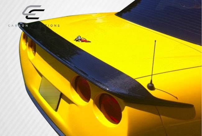Chevrolet Corvette Carbon Creations CV-G Wing Trunk Lid Spoiler - 1 Piece - 106894 thumbnail 7