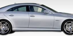 Mercedes-Benz CLS Duraflex AMG Look Side Skirts Rocker Panels - 2 Piece - 106951