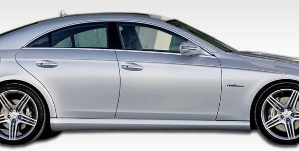 Mercedes-Benz CLS Duraflex AMG Look Side Skirts Rocker Panels - 2 Piece - 106951