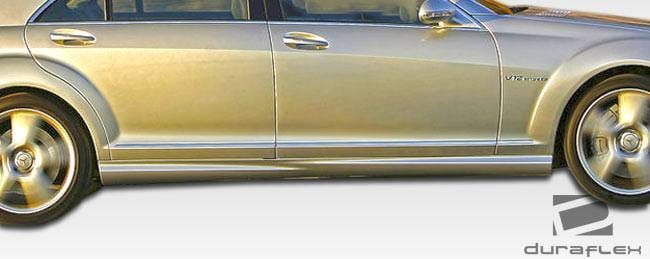 Mercedes S Class S65 Look Duraflex Side Skirts Body Kit!!! 107202 thumbnail 3