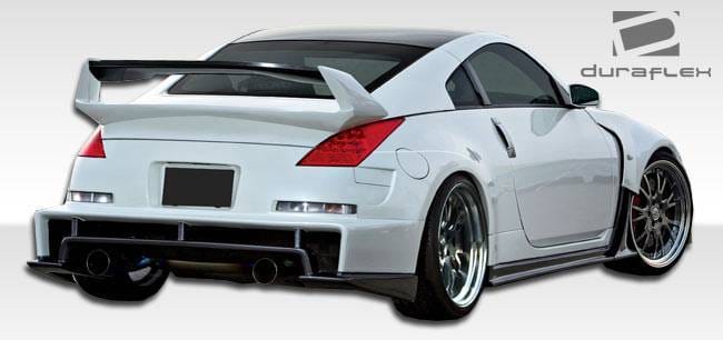 Nissan 350Z Duraflex AM-S Wide Body Front Fenders - 2 Piece - 107228 thumbnail 2