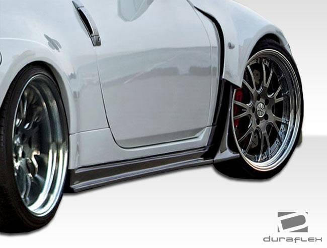 Nissan 350Z Duraflex AM-S Wide Body Front Fenders - 2 Piece - 107228 thumbnail 3