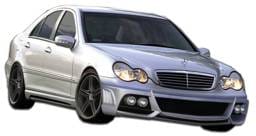 Mercedes-Benz C Class Duraflex W-1 Body Kit - 4 Piece - 107137