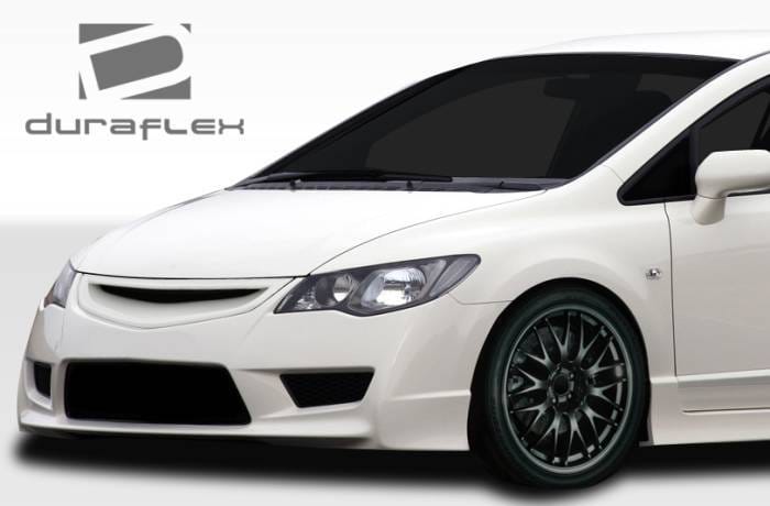 Honda Civic 4DR Duraflex JDM Type R Conversion Kit - 10 Piece - 107960 thumbnail 10