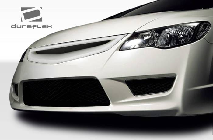 Honda Civic 4DR Duraflex JDM Type R Front End Conversion Kit - 5 Piece - 107959 thumbnail 2