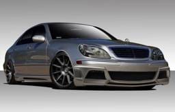 Mercedes-Benz S Class Duraflex W-3 Body Kit - 4 Piece - 108811