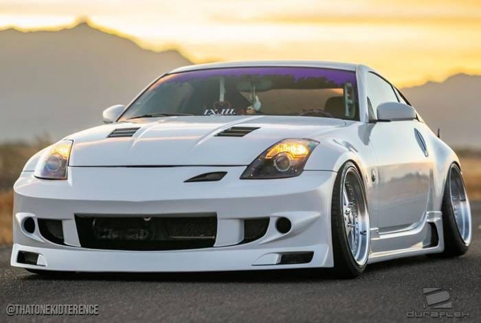 Nissan 350Z Duraflex J-Spec Body Kit - 4 Piece - 107996 thumbnail 2