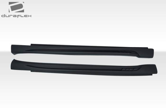 Mercedes E Class 4DR Eros Version 1 Duraflex Side Skirts Body Kit 107798 thumbnail 3