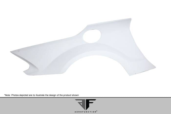 Mercedes SL AF-1 Series Aero Function Body Kit- Fenders 108025 thumbnail 6