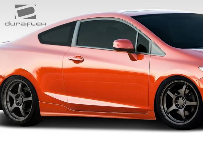 Honda Civic 2DR Duraflex H-Sport Body Kit - 6 Piece - 107954 thumbnail 7