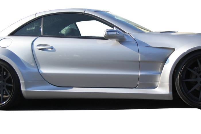 Mercedes SL AF-1 Series Aero Function Side Skirts Body Kit 108021