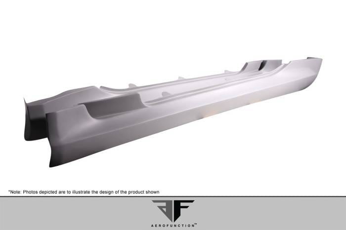 Mercedes SL AF-1 Series Aero Function Side Skirts Body Kit 108021 thumbnail 7