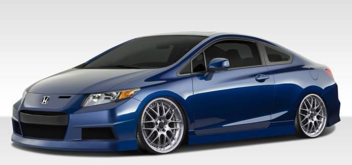 Honda Civic 2DR Duraflex Bisimoto Edition Body Kit - 4 Piece - 108099