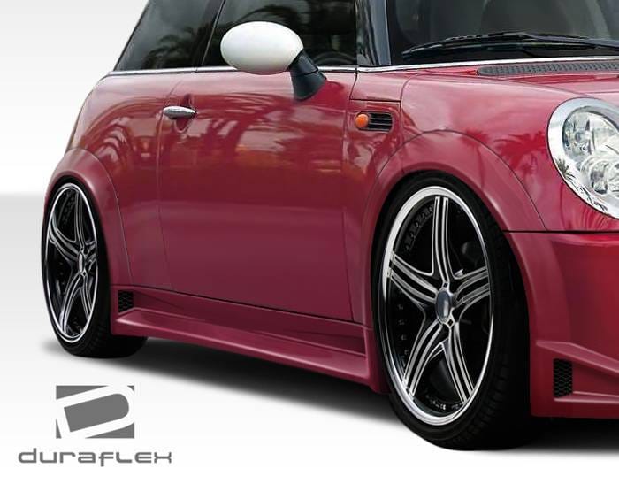 Mini Cooper Duraflex Type Z Wide Body Fender Flares - 6 Piece - 108320 thumbnail 2