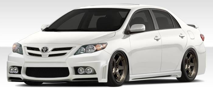 Toyota Corolla Duraflex W-1 Body Kit - 4 Piece - 108401