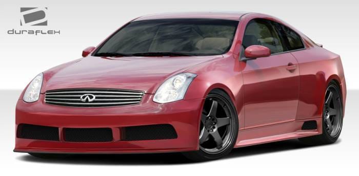 Infiniti G35 2DR Duraflex GT500 Wide Body Kit - 9 Piece - 108505