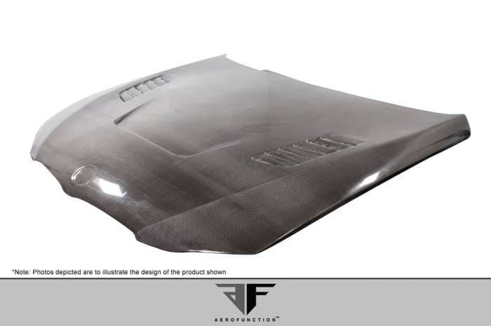 BMW 3 Series Convert AF1 Aero Function CFP Body Kit Hood 108932 thumbnail 4