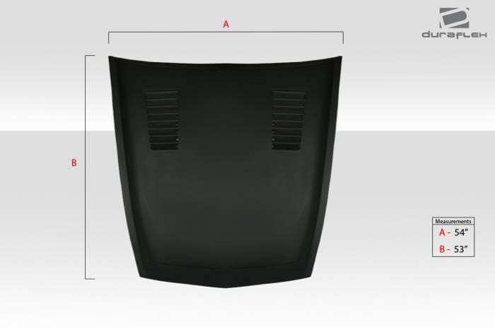 Universal GT500 Duraflex Hood Cowl Scoop Vent 112448 thumbnail 3
