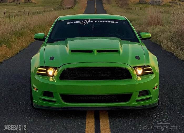 Ford Mustang Duraflex CV-X Version 2 Hood - 1 Piece - 112358 thumbnail 2