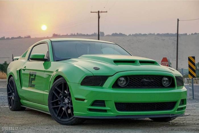 Ford Mustang Duraflex CV-X Version 2 Hood - 1 Piece - 112358 thumbnail 4