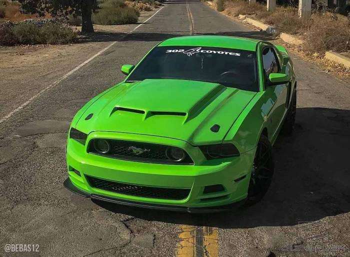 Ford Mustang Duraflex CV-X Version 2 Hood - 1 Piece - 112358 thumbnail 5