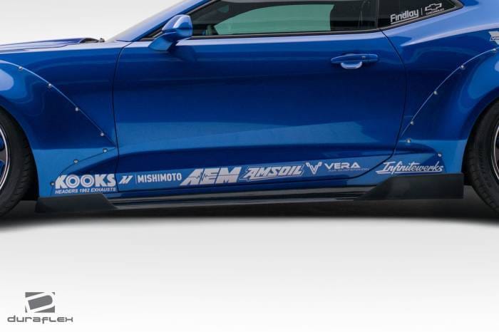 Chevrolet Camaro Grid Duraflex Side Skirts Body Kit 113023 thumbnail 3
