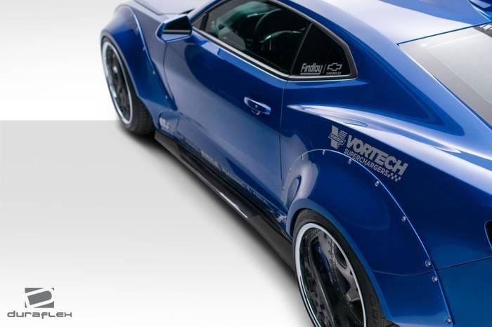 Chevrolet Camaro Grid Duraflex Side Skirts Body Kit 113023 thumbnail 4