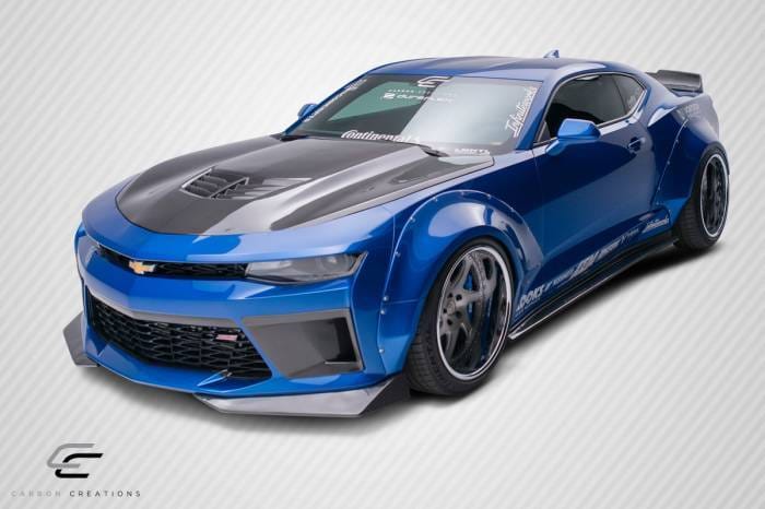 Chevy Camaro Grid DriTech Carbon Fiber Front Bumper Lip Body Kit 113176 thumbnail 7