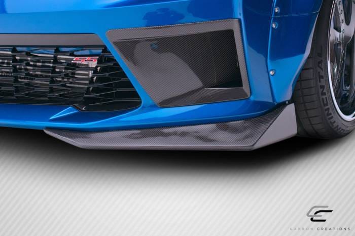 Chevy Camaro Grid DriTech Carbon Fiber Front Bumper Lip Body Kit 113176 thumbnail 9