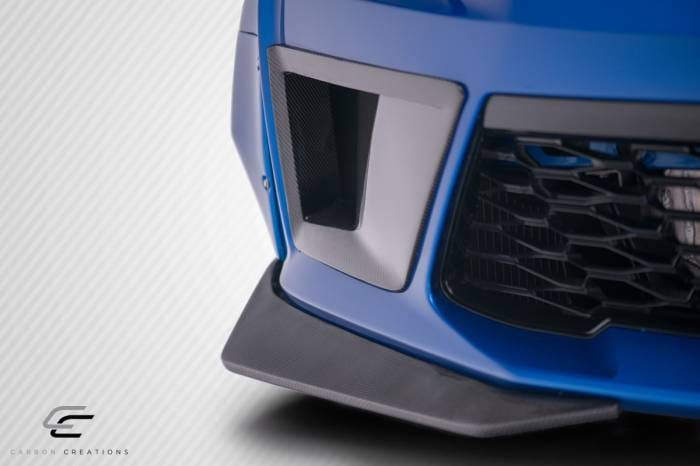 Chevy Camaro Grid DriTech Carbon Fiber Front Bumper Lip Body Kit 113176 thumbnail 11