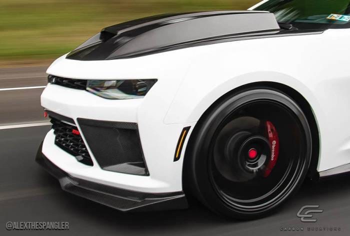 Chevrolet Camaro Grid DriTech Carbon Fiber Air Duct Extensions 113179 thumbnail 9