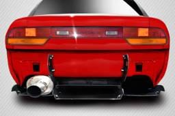 Fits Nissan 240SX RBS V3 Carbon Fiber Rear Bumper Lip Body Kit 113879