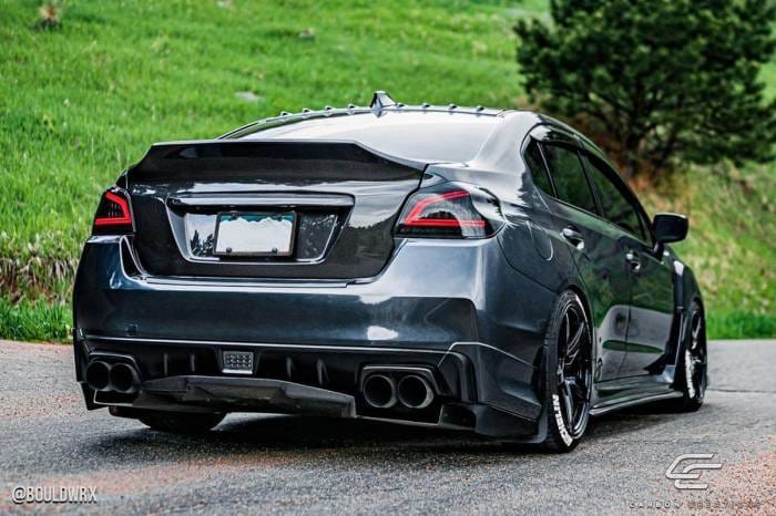 Subaru WRX VRS Carbon Fiber Creations Rear Bumper Lip Body Kit!!! 113472 thumbnail 3