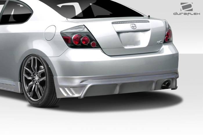 Scion TC Racer Duraflex Rear Bumper Lip Body Kit 113903 thumbnail 2